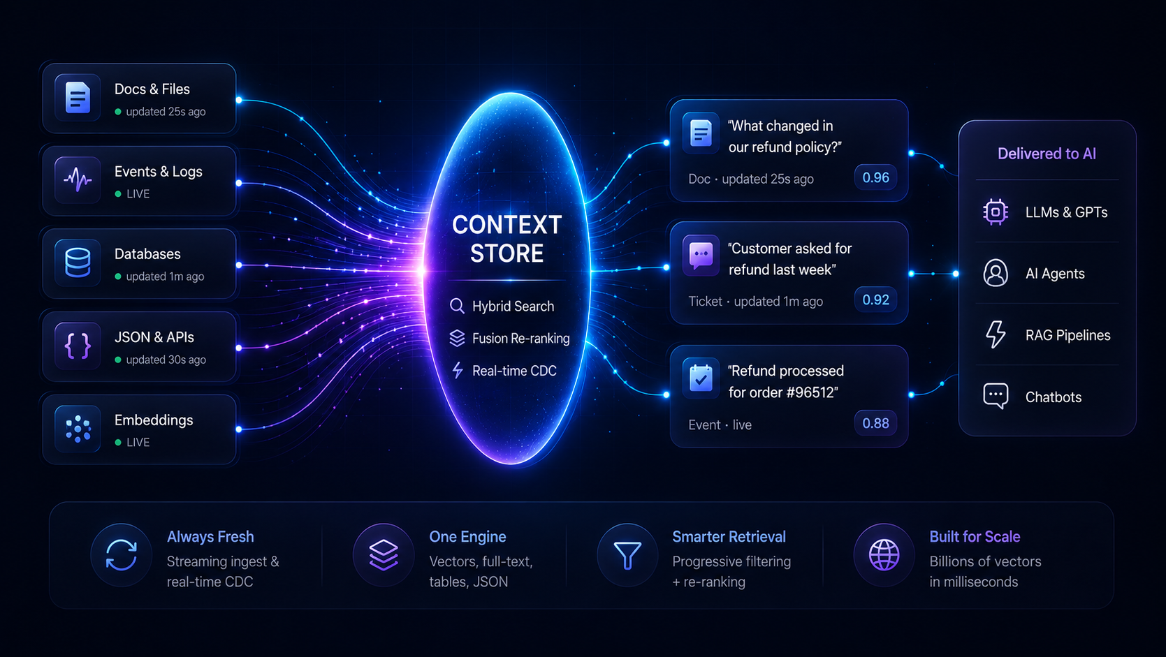 VeloDB context store for generative AI